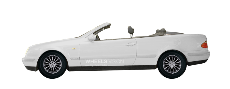 Wheel Rial Sion for Mercedes-Benz CLK-klasse I (W208) Restayling Kabriolet