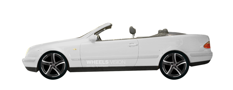 Wheel Alutec Shark for Mercedes-Benz CLK-klasse I (W208) Restayling Kabriolet