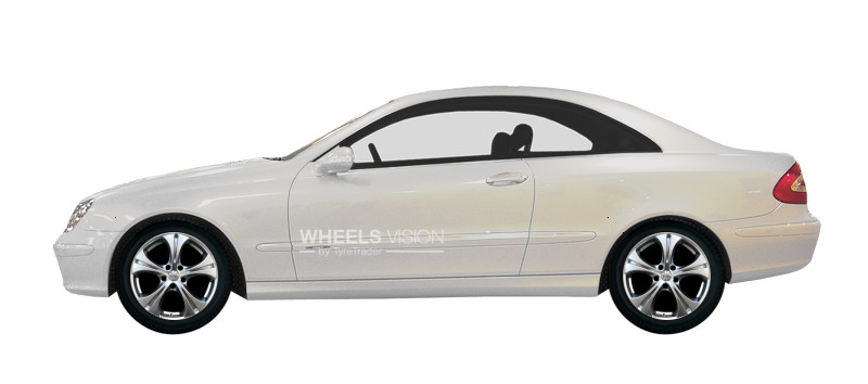 Wheel Arcasting Blade for Mercedes-Benz CLK-klasse II (W209) Restayling Kupe