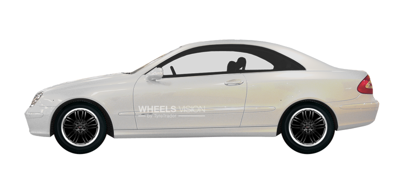 Wheel Alutec Black Sun for Mercedes-Benz CLK-klasse II (W209) Restayling Kupe