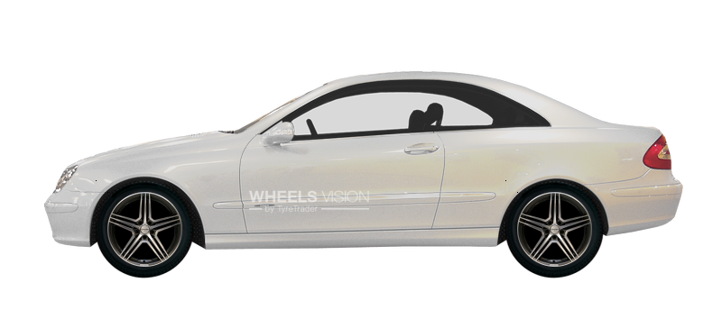 Wheel Tomason TN5 for Mercedes-Benz CLK-klasse II (W209) Restayling Kupe