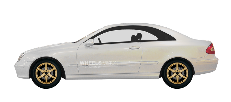 Wheel Enkei T6S for Mercedes-Benz CLK-klasse II (W209) Restayling Kupe
