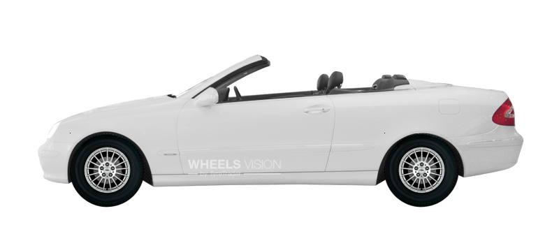 Wheel Rial Zamora for Mercedes-Benz CLK-klasse II (W209) Restayling Kabriolet