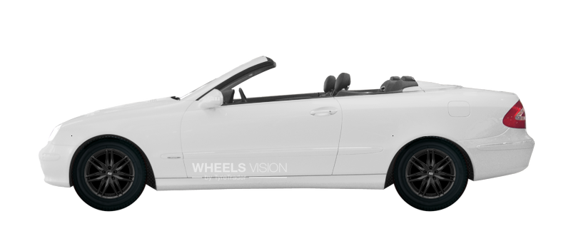 Wheel MSW 24 for Mercedes-Benz CLK-klasse II (W209) Restayling Kabriolet