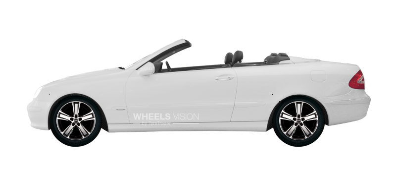 Wheel Borbet MA for Mercedes-Benz CLK-klasse II (W209) Restayling Kabriolet
