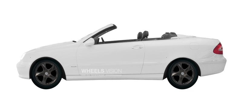 Wheel Keskin KT9 Malik for Mercedes-Benz CLK-klasse II (W209) Restayling Kabriolet