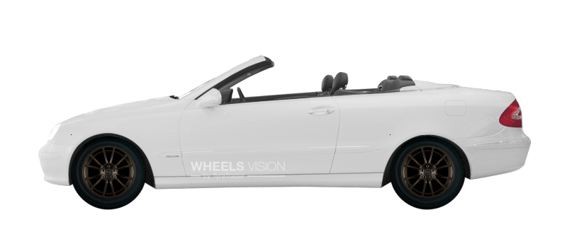 Диск ProLine Wheels PXF на Mercedes-Benz CLK-klasse II (W209) Рестайлинг Кабриолет