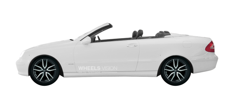 Wheel Rial Torino for Mercedes-Benz CLK-klasse II (W209) Restayling Kabriolet