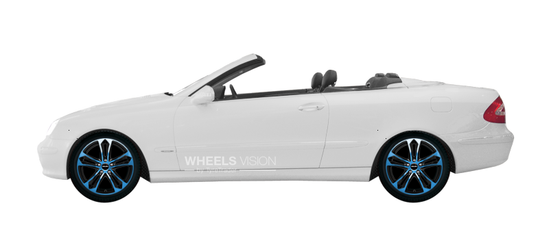 Wheel Carmani 5 for Mercedes-Benz CLK-klasse II (W209) Restayling Kabriolet
