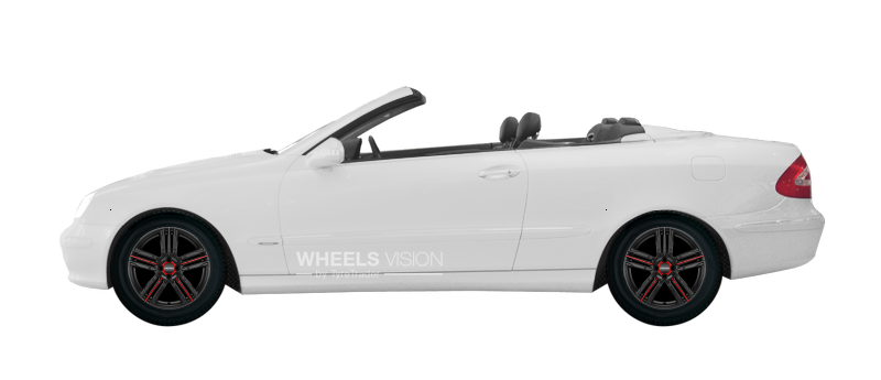 Wheel Ronal R57 for Mercedes-Benz CLK-klasse II (W209) Restayling Kabriolet