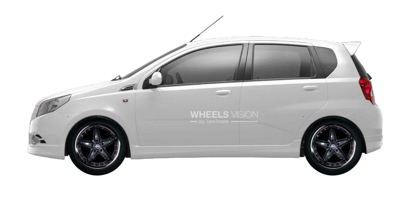 Wheel Racing Wheels H-303 for Chevrolet Aveo I Restayling Hetchbek 5 dv.