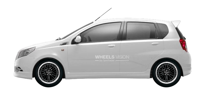 Wheel Borbet CW2 for Chevrolet Aveo I Restayling Hetchbek 5 dv.