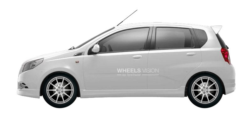Wheel Dezent TI for Chevrolet Aveo I Restayling Hetchbek 5 dv.