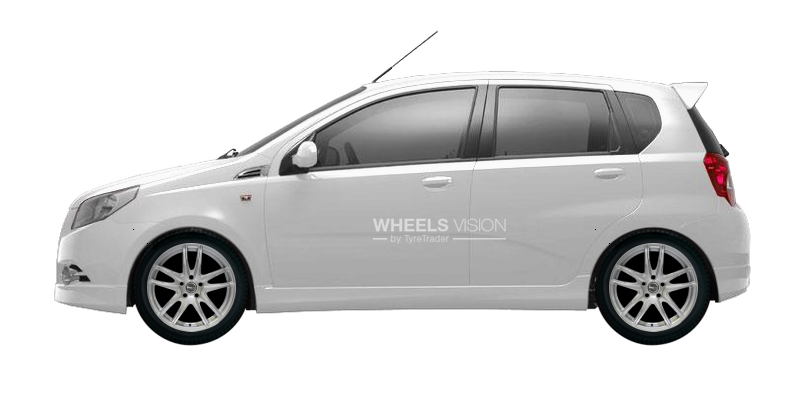 Wheel ProLine Wheels VX100 for Chevrolet Aveo I Restayling Hetchbek 5 dv.