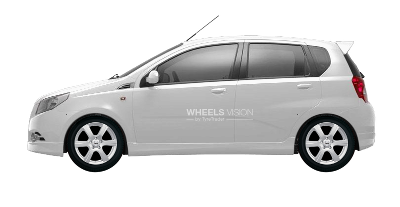 Wheel Autec Polaric for Chevrolet Aveo I Restayling Hetchbek 5 dv.