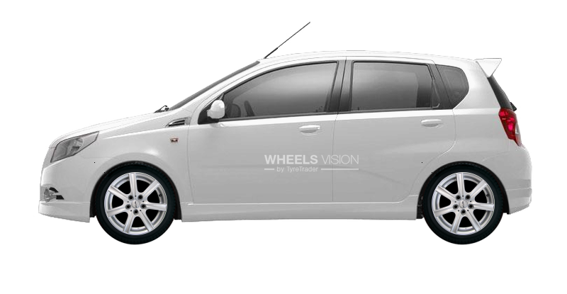 Wheel Rial Davos for Chevrolet Aveo I Restayling Hetchbek 5 dv.