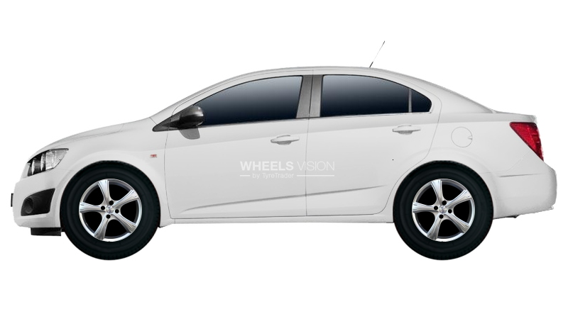 Wheel Arcasting Oblivion for Chevrolet Aveo II Sedan