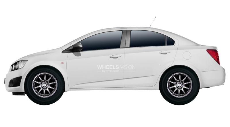 Wheel Racing Wheels H-158 for Chevrolet Aveo II Sedan
