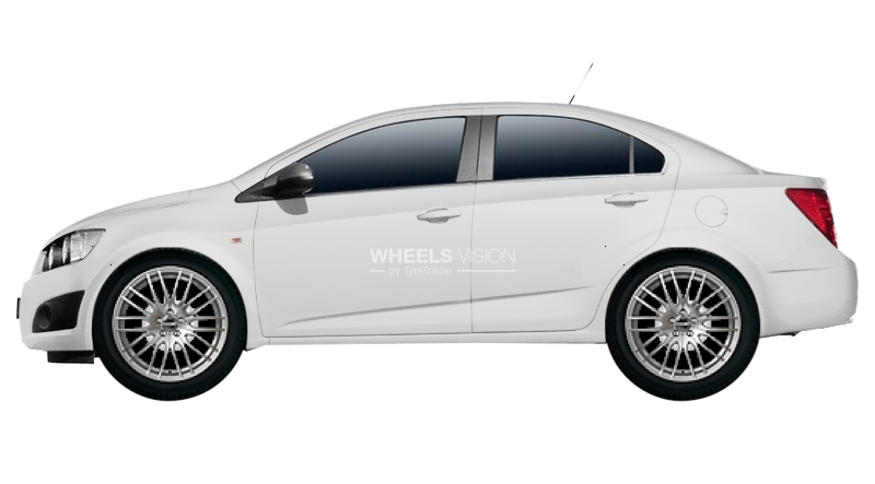 Wheel Borbet CW4 for Chevrolet Aveo II Sedan